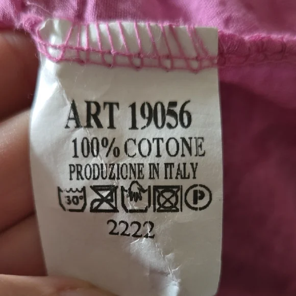 Made in Italy Raw Moda Layered Cotton Dress - One Size (Fits 8-14) - Picture 5 of 9